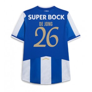 Billiga Porto Luuk de Jong #26 Hemmatröja 2025-26 Kortärmad